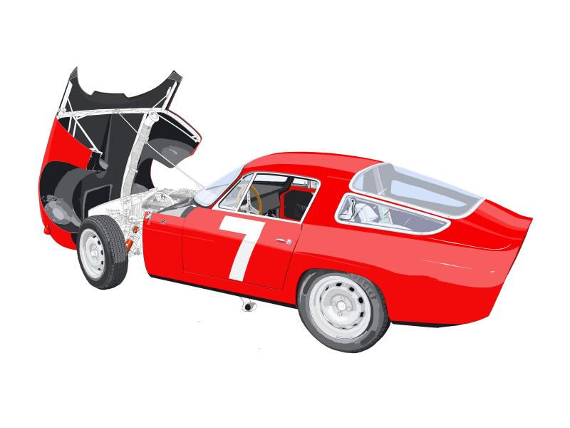 ALFA Romeo TZ-1 N07