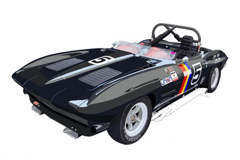 CSRG Corvette C2 Sting Ray N5A