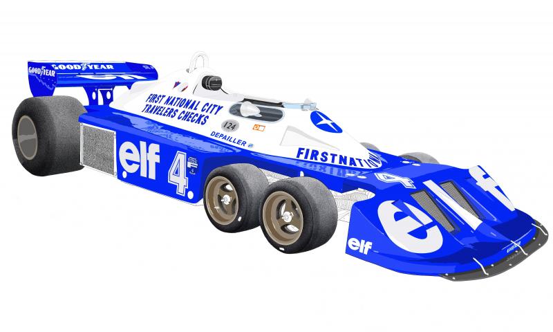 F1 Tyrell P34 Vintage Configuration